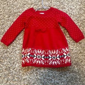 Kids Hanna Anderson Ted Christmas Dress